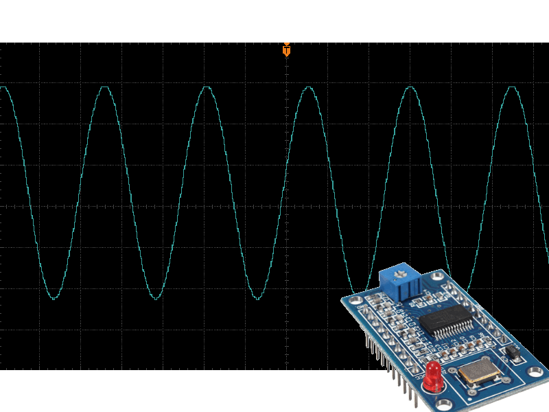 AD9850 8-Bit Parallel Load DataControl Main