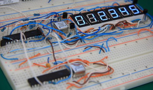 6 Digit 7-Segment Display SPI Prototype Board