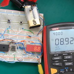PIC16F877A Digital Voltmeter UT71D Test