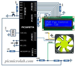 PWM Fan Controller Schematic