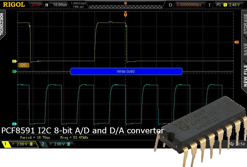 PCF8591 I2C 8-bit ADC and DAC Featured Image