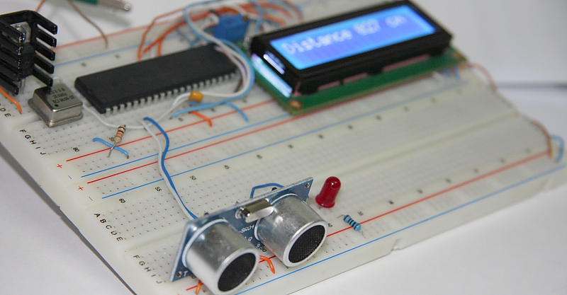 Using Ultrasonic Sensor HC-SR04 with PIC16F877 Featured Image