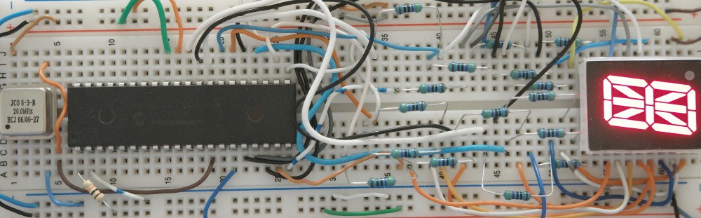 Alphanumeric Display Driver Prototype Board