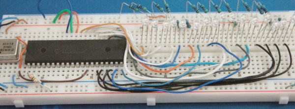 Running LED with PIC16F877A – Microcontroller Based Projects