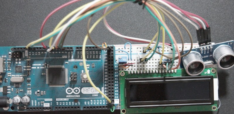 Arduino-Ultrasonic-Sensor-HC-SR04-Prototype-Board
