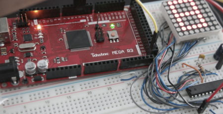 8×8 LED Dot Matrix Display with Arduino – Microcontroller Based Projects