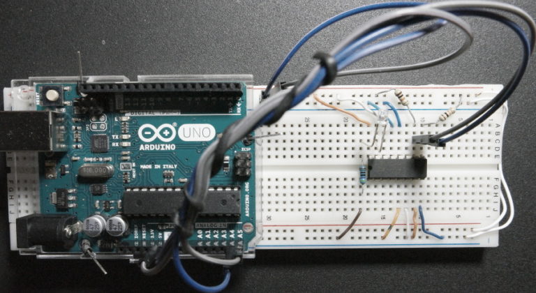Fading LED with PCF8591 Arduino I2C – Microcontroller Based Projects