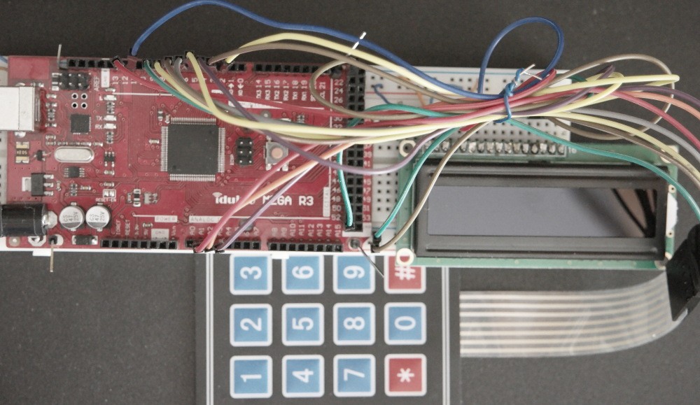 Arduino-Up-Down-Counter-LCD-Prototype-Board