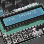Digital-Clock-with-1602-LCD-Shield-Board-for-Arduino-Featured-Image