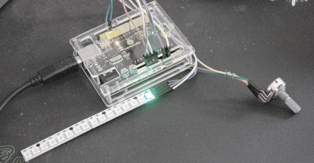 RGB LED Bar Graph for Arduino Prototype Board